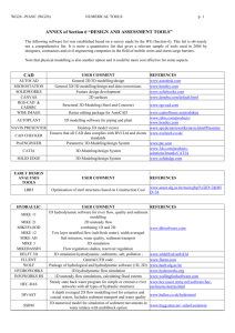 AIPCN - List of tools (WG26)