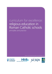 Religious education in Roman Catholic schools