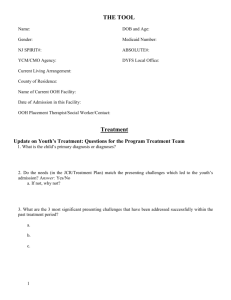 Transition Planning Tool