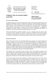 Guidance Note - Window Protection