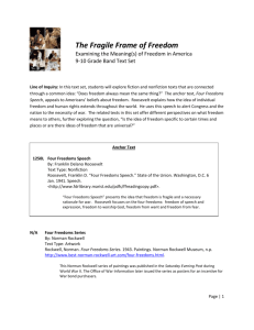 Four Freedoms Speech