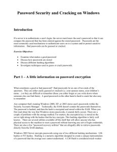 Malicious Software Detection and Removal on Windows 2003