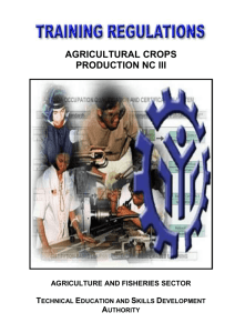 agricultural crops production nc iii