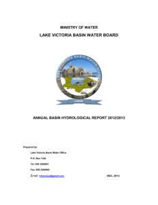 3.0 Hydrology of the Basin