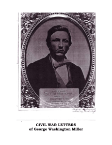 The Civil War Letters of George Miller