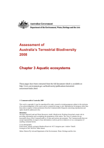 Chapter 3 - Aquatic ecosystems (DOC - 7.33 MB)