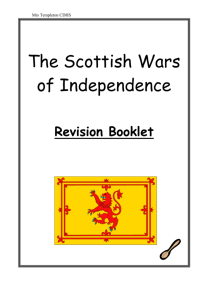 wars of independence basic revision booklet