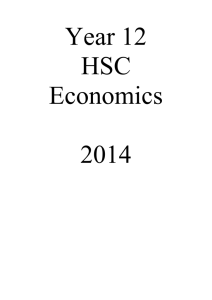 Year 12 Economics HSC tips - Wikispaces - ais