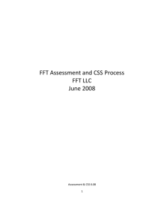 FFT Assessment and CSS Process