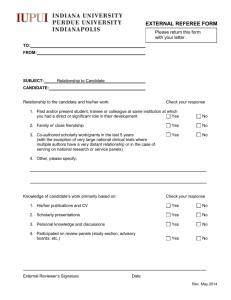 External Referee Forms - IUPUI Academic Affairs
