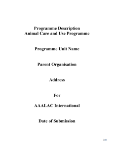 Program Description
