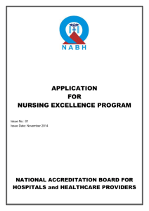 Application Form - National Accreditation Board for Hospitals