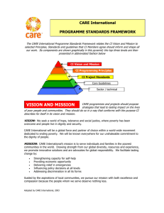 CI Programme Standards Framework Printable Version