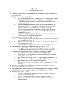 III. Eliminating transmission line mismatch