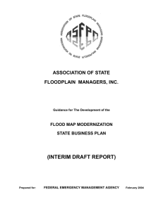 state business plan - The Association of State Floodplain Managers
