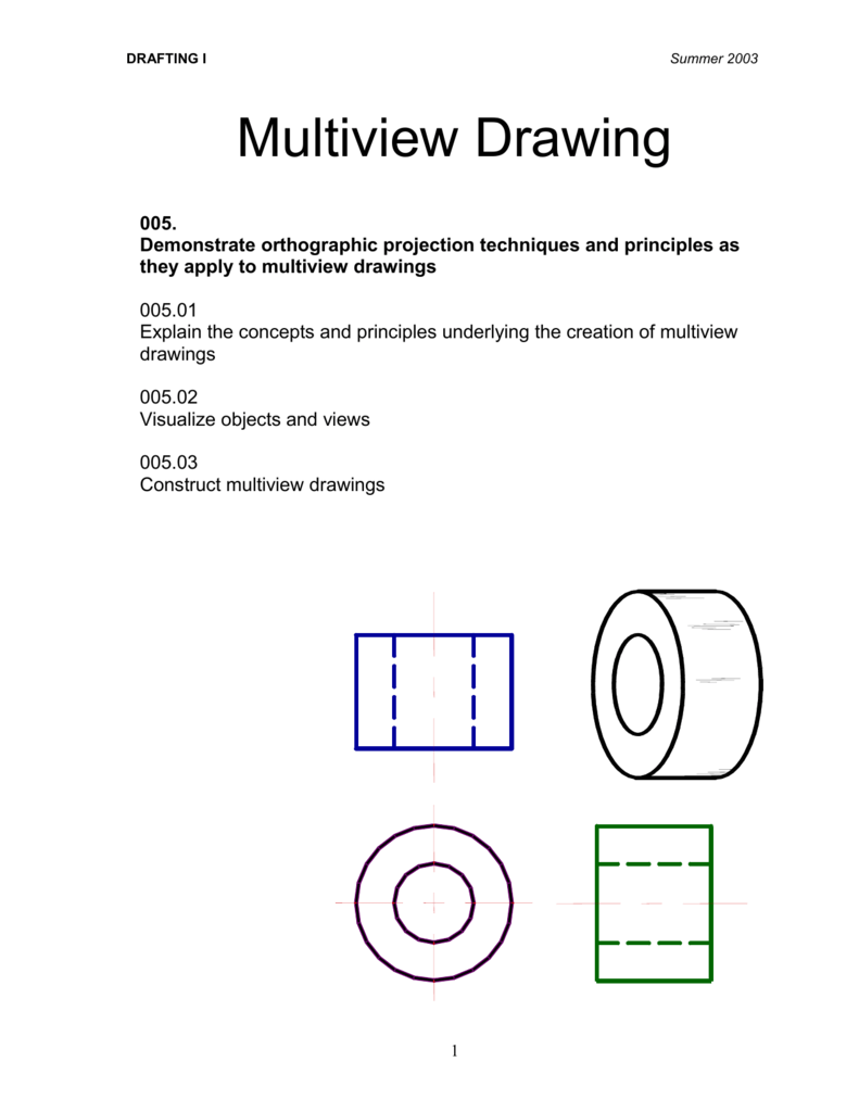 MultiView Sketching Learning Objectives Understand using the Glass Box  to help define orthographic projections Be able to define MultiView  Drawing  ppt download