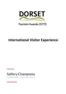 International Visitor Experience