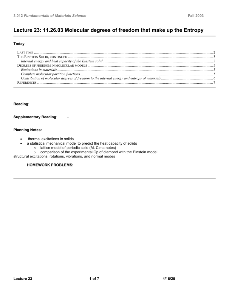 Dynamic Degree Of Freedom In Civil Engineering