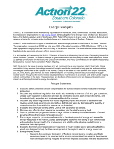 Action 22 Energy Principles