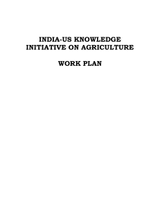 india-us knowledge initiative on agriculture