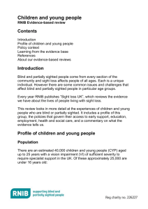Evidence-based review: Children and young people