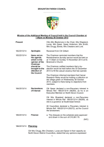 8 - Braunton Parish Council