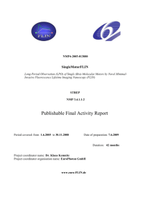 Final Report - SingleMotor-FLIN (Long-Period