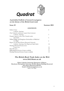 Quadrat - Book History Research Network