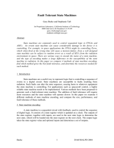 Fault Tolerant State Machines