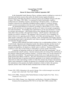 Worldview Concept Paper - Montana State University
