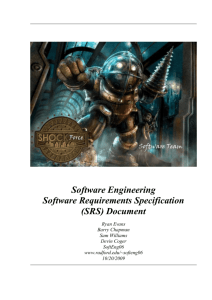 Software Requirements Specification Document Template