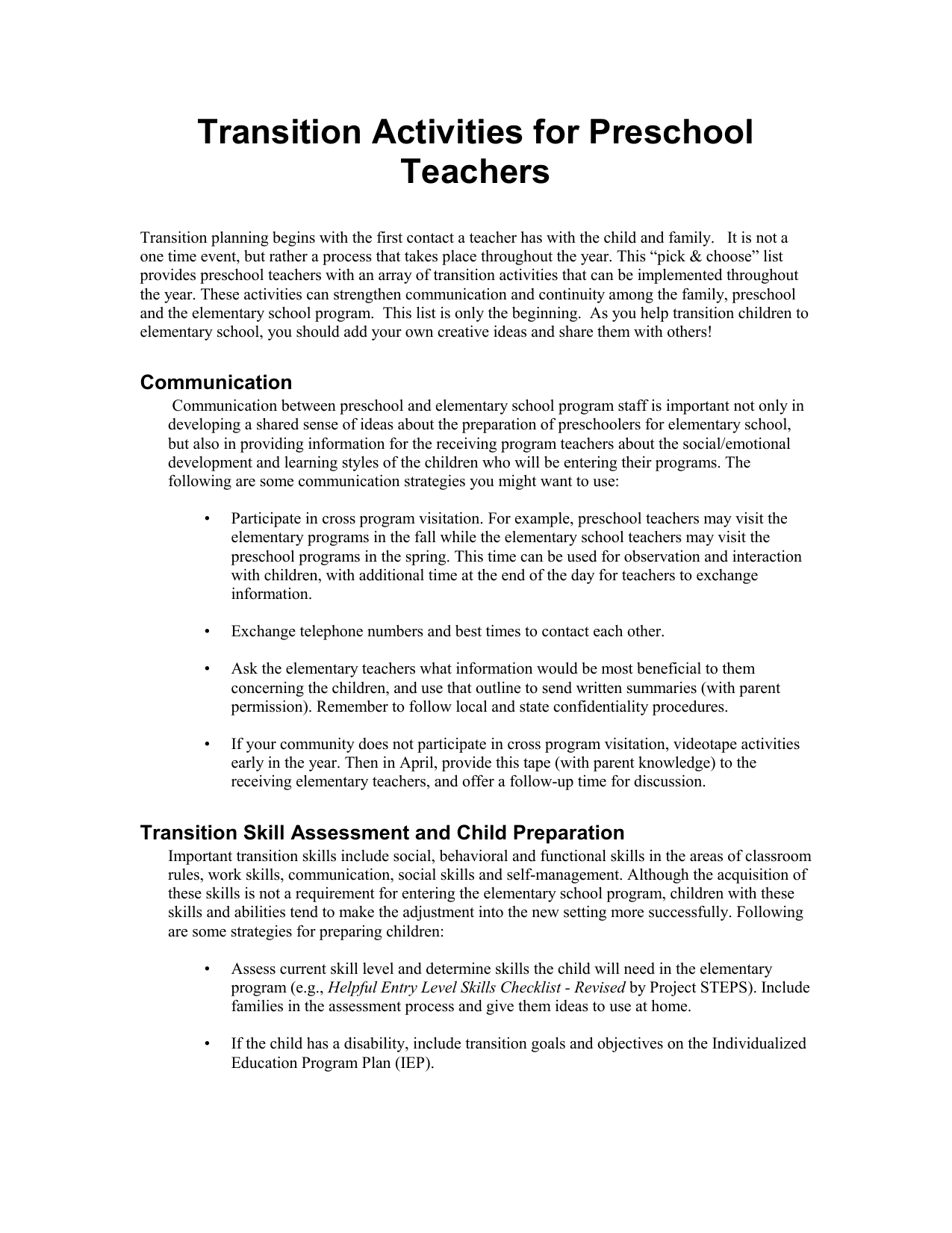 transition-activities-for-preschool-teachers