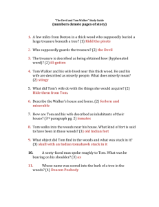 “The Devil and Tom Walker” Study Guide (numbers denote pages of