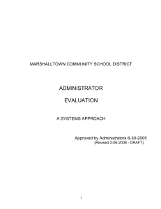 Guiding Principles - Marshalltown Community School District