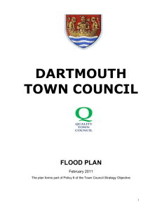 Flood Plan - Dartmouth Town Council