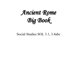 Big Book: Ancient Rome