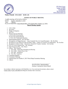 09-15-2015 Board Meeting Agenda