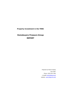 Property Investment in the TNRC