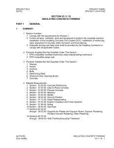 NUDURA 3-Part Spec CSC (CAN)