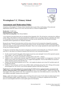 Assessment and Moderation Policy