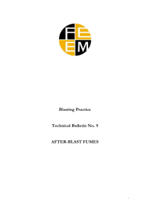 Blasting Practice Technical Bulletin No. 9 AFTER