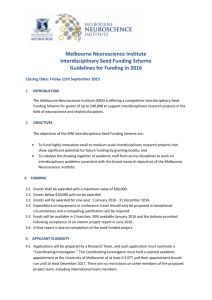 Guidelines - Melbourne Neuroscience Institute