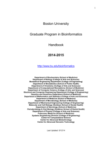 Bioinformatics Handbook
