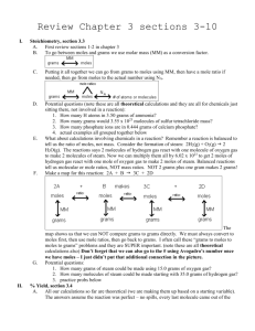 Review Chapter 3 sections 4-11