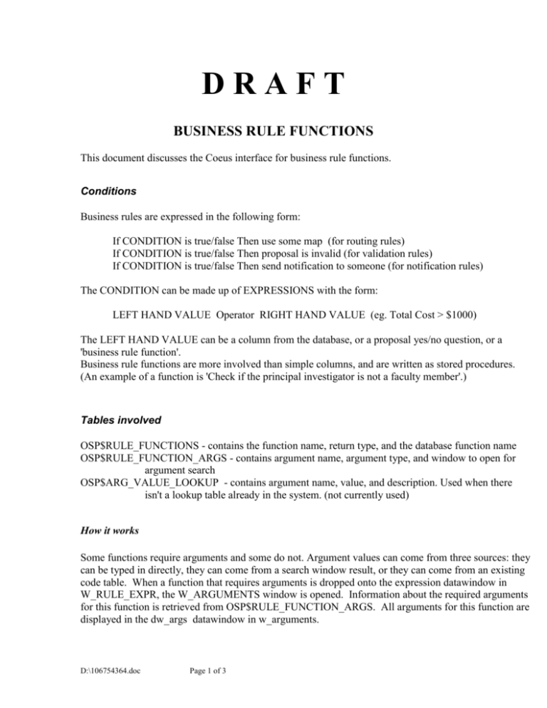 business-rule-functions