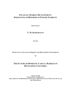 A. Money Market Development