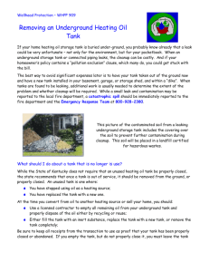 WHPP 909: Removing an Underground Heating Oil Tank
