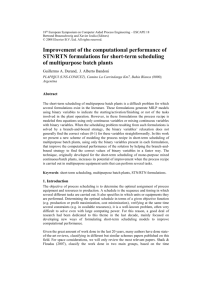 Improvement of the Computational Performance of STN/RTN