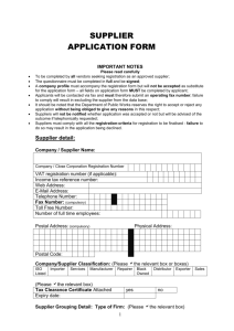 registration form - Mpumalanga Provincial Government