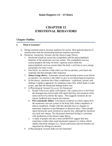 Kalat Chapters 12-15 Notes